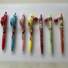 ミッキー ミニー ボールペン 7本セット