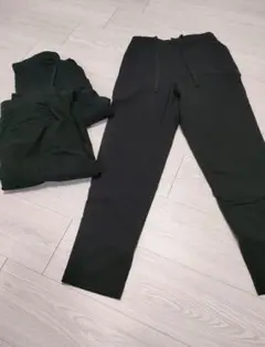 UNIQLOユニクロヒートテックウォームイージーパンツ丈短め　3枚セッ