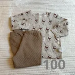 ユニクロ　パジャマ　100 プーさん