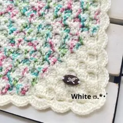 かぎ編み マルチカバー、マット