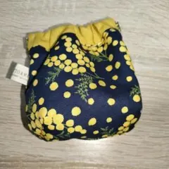 （みな様専用✨️）ミモザ♥ぷっくりバネ口ポーチ