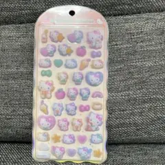 ハローキティ コットンパフィーシール　COTTON PUFFY seal