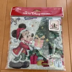 ディズニー　ウォッシュタオル　2022クリスマス