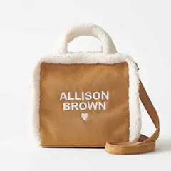 ALLISON BROWN [アリソンブラウン] ボアポシェット　ショルダー