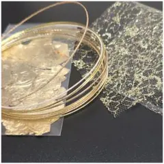 前撮り　成人式　髪飾りセット 　和装 　水引 　着物　　金箔　振袖　卒業式　袴