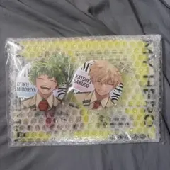 【新品未開封】ヒロアカ　爆豪　緑谷　アクリルスタンド　缶バッジ　全サ