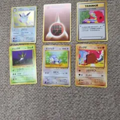 1997年発売のポケモンカード 旧裏面プクリンキラーカード1枚と他5枚 