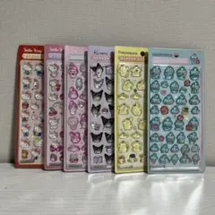 【新品・説明文必読】サンリオ ボンボンドロップ シール 6枚セット 第一弾