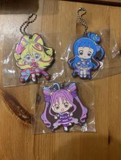 キュアアイドル　キュアウィンク　キュアキュンキュン　ラバーマスコット　キミプリ