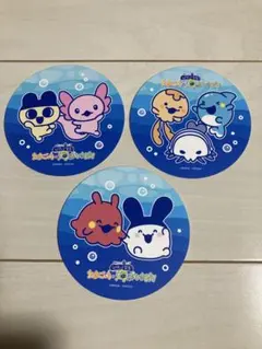 新江ノ島水族館✖️たまごっち コースター 3枚セット