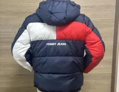 TOMMY JEANS フード付きダウンジャケット