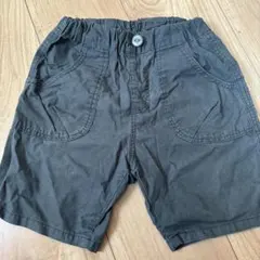 FO KIdS黒 ハーフパンツ 後ろポケット付き110