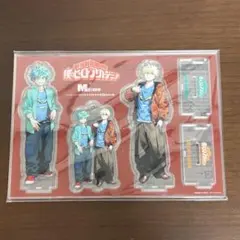 僕のヒーローアカデミア メンズノンノ アクリルスタンドセット 爆豪 緑谷