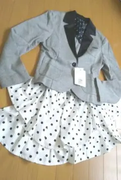 新品 ディアブル フォーマル スーツ ジャケット キュロット 150㎝ セット