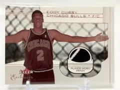 Eddy Curry Chicago Bulls プレイヤー着用パッチカード
