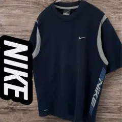 NIKE　メンズ　半袖Ｔシャツ　トップス　スポーツウェア　Ｍ　紺