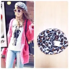 ヒョウ柄ベレー帽rienda,Rady,oneway,INGNI,WEGO