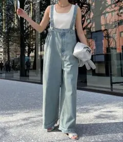 5/30まで限定価格！DouDou デニムサロペット