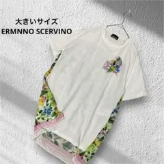 大きいサイズイタリア製 ERMNNO SCERVINOバック切り替えTのサムネイル