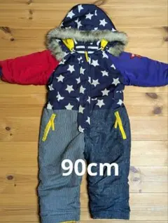 Moujonjon 子供用スキーウェア 90cm 星柄