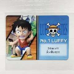 ワンピース 食玩 カード ルフィ2 フィギュアコレクション ワンピースワールド