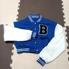 SHEIN 青色 B刺繍 ジャケット XSのサムネイル