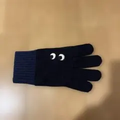 片方　右手　UNIQLO アニヤ　手袋　紺色