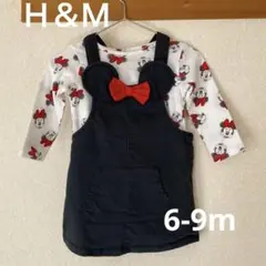 ミニーちゃん　トップス＆ジャンパースカート