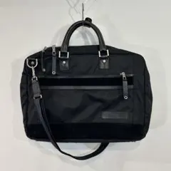 美品人気 マスターピース ナイロンスエード ブリーフケース ショルダーベルト付きのサムネイル