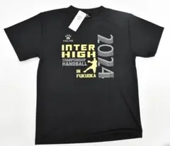 【新品】2024 福岡インターハイハンドボール記念Tシャツ黒L　 KELME