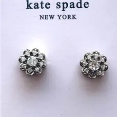 kate spade 花形クリスタルピアス