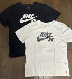 NIKE SB DRI-FIT Tシャツ 2枚セット 白XL、黒XXL