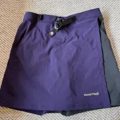 美品　モンベルmont-bellストレッチO.Dキュロットパンツ　Ｍサイズ