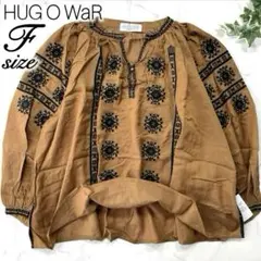 HUG O WaR(ハグオーワー) レディース トップス シャツ・ブラウス Hug O War - 新品タグ付き✨ 定価2.9万 クロスアンドクロス コットン