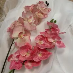 ウェルカムスペース　ピンク　造花