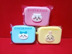 ちいかわ ミニシリコンポーチ 3点