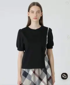 完売品新品・未使用タグ付き　クレストブリッジコンパクトピマスムースコンビTシャツ