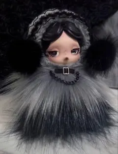 「94番」 ポップマート スカルパンダ ぬいぐるみ 着せ替え服 ウェンズデー