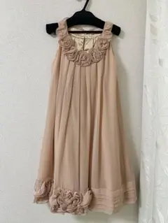 ティネス ノースリーブワンピース 花