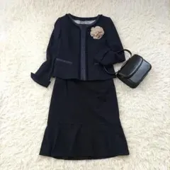 アンタイトル ツイードジャケット セレモニースーツ ママスーツ