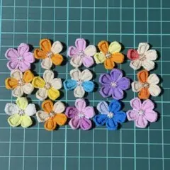 新品] つまみ細工 リース パステルカラー ハンドメイド - メルカリ