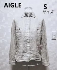 AIGLE エーグル　S 羽織　シャツ　ジャケット　上着のサムネイル