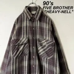 2026年最新】five brother ネルシャツ 80sの人気アイテム - メルカリ
