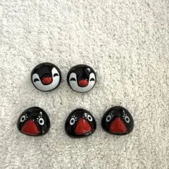 ピングー ピンガ ママ ボタン ５個セット