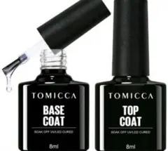 新品　TOMICCA ノンワイプトップコート ベースコートのサムネイル