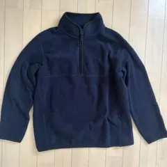 ユニクロ＊フリースハーフジッププルオーバー