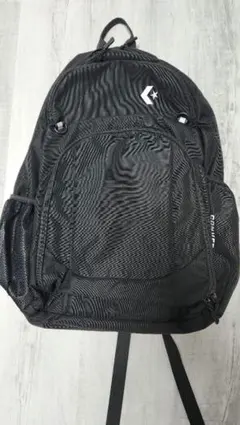 極美品】コンバース リュック 30L 大容量 ポーチ付 通学 PCスリーブ 黒 