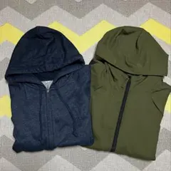 パーカー 上着 2着 まとめ売り ユニクロ 大きいサイズ 3XL 5L