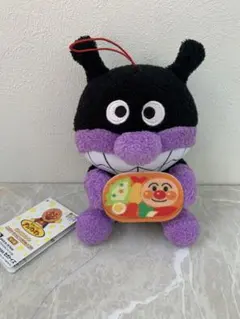 アンパンマン ころふわ おべんとう　大好き ぬいぐるみ バイキンマン