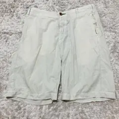 ポールスミスジーンズ　ハーフパンツ ショートパンツ　グリーン　ストライプのサムネイル
